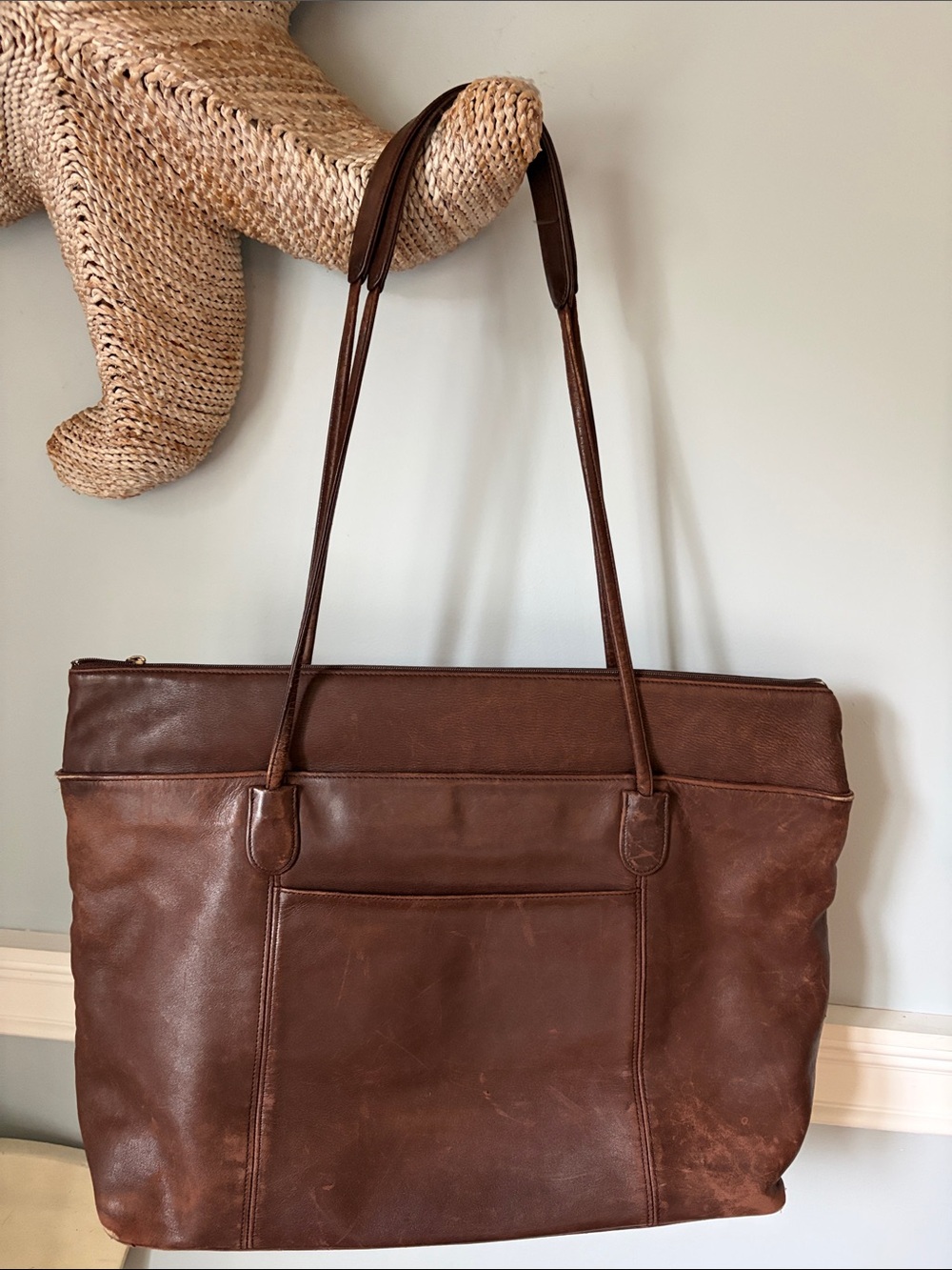Coach Large organizer/city tote #4067 vintage 1990s